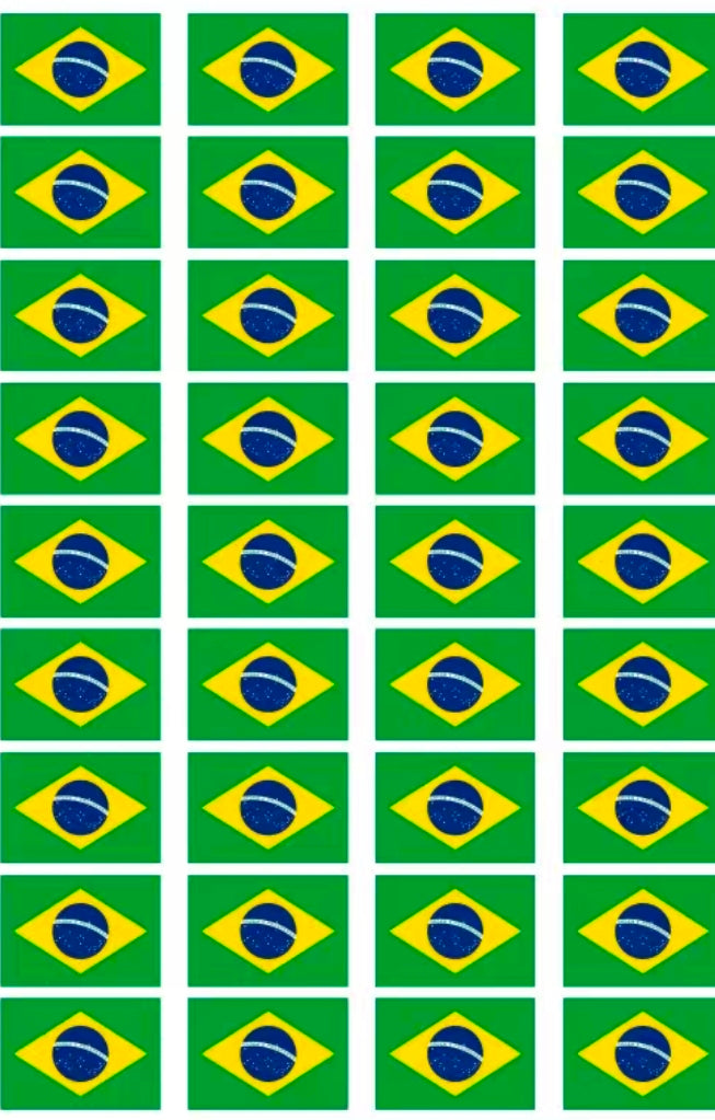 Aura National Flag Temporary Tattoo Stickers